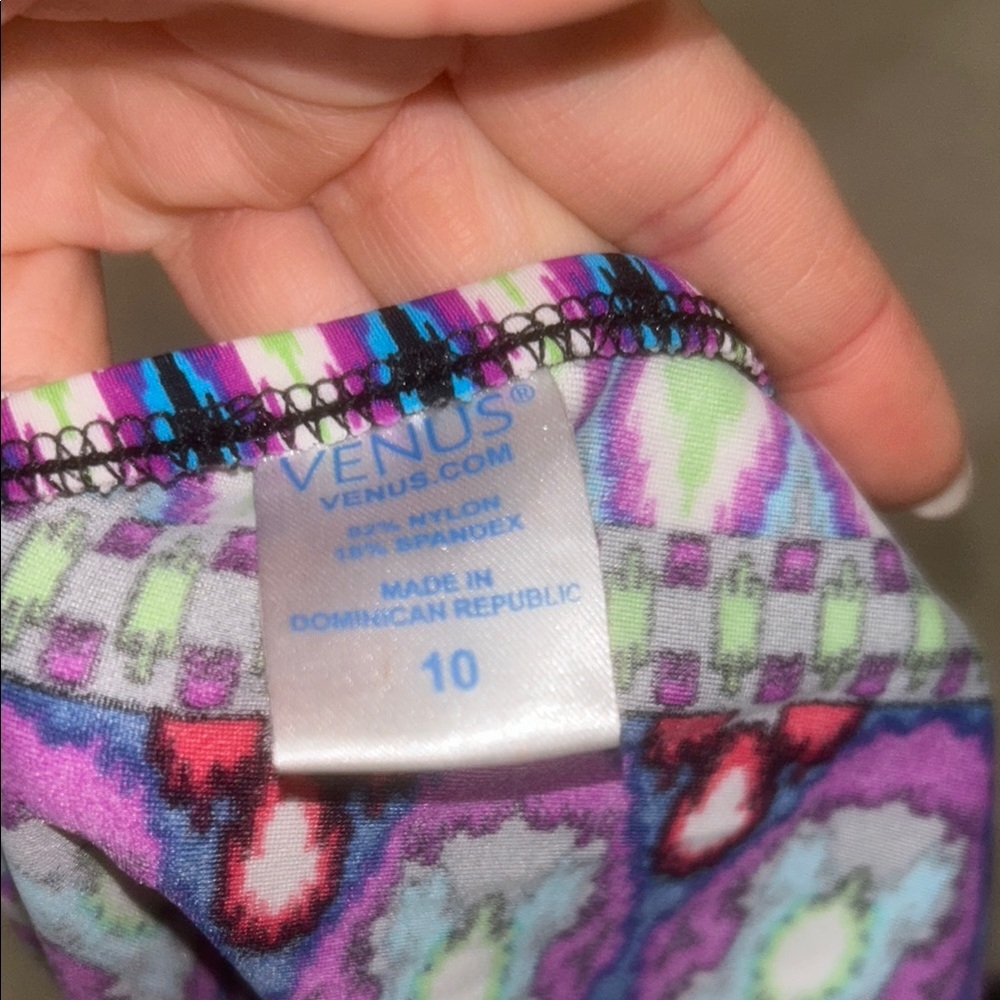 Colorful Patterned Bikini Set - Picture 4 of 4
